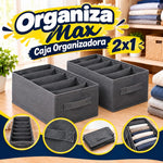 SET DE 2 ORGANIZADORES CON TAPA | Tu Ropa en Orden y a la Vista