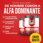 Turkesterone™ - Eleva Tu Fuerza y Vitalidad Masculina (60 Cápsulas)