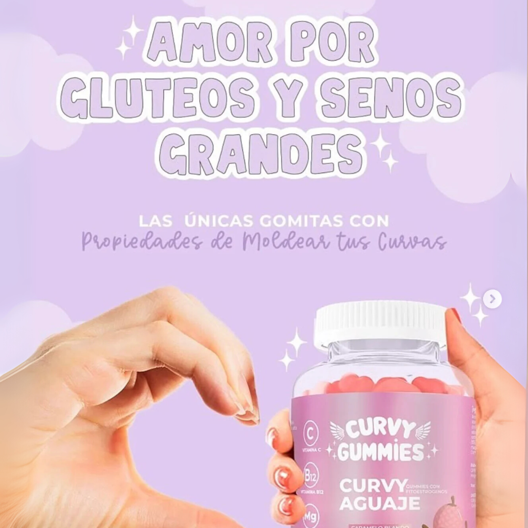 Curvy Gummies 🍑 – Vitaminas y superingredientes para tu figura y bienestar