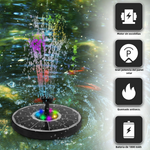 Fuente Solar para jardín 🌞