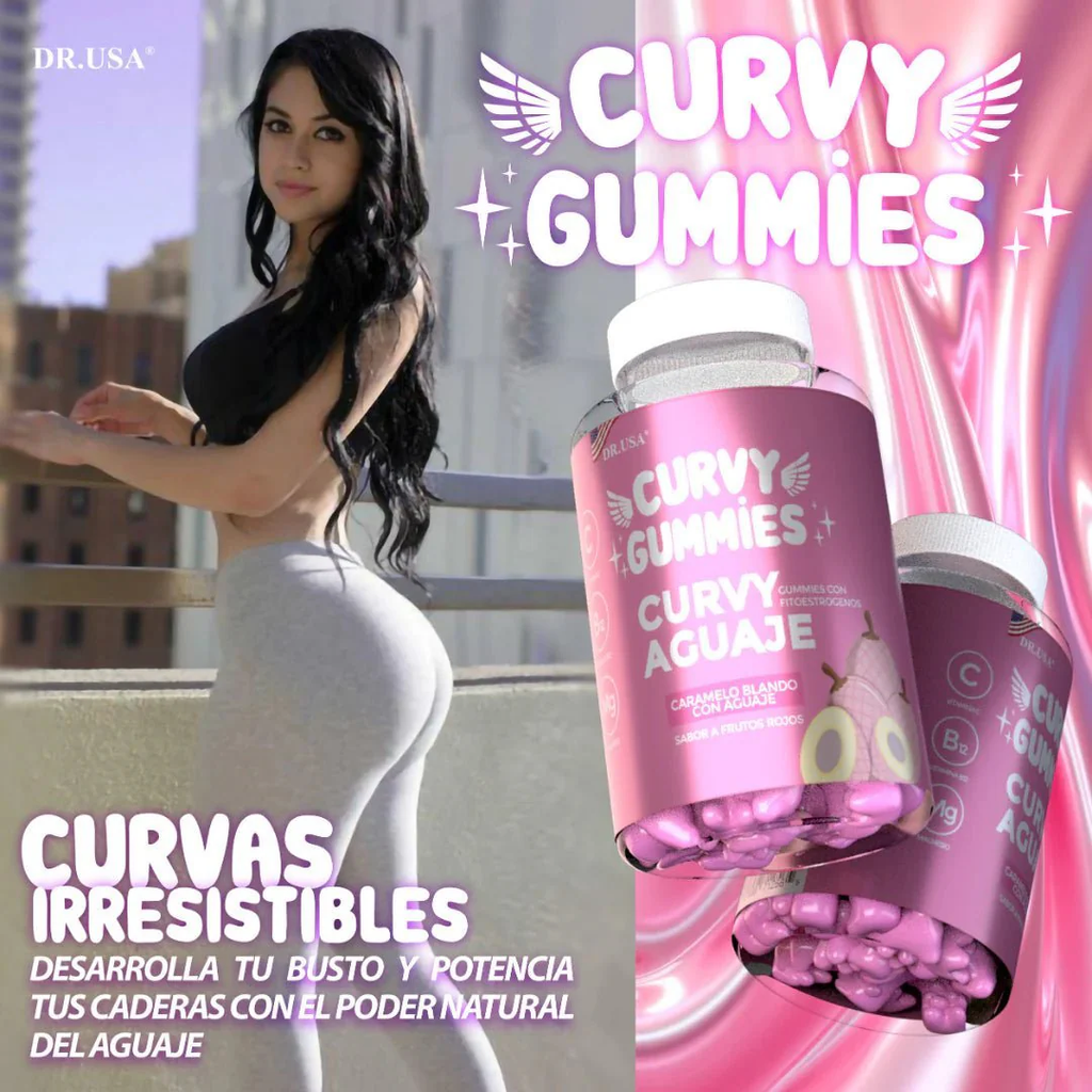 Curvy Gummies 🍑 – Vitaminas y superingredientes para tu figura y bienestar