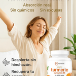 🌟Turmeric Curcumin CurcuLux™ — Cúrcuma Premium Importada para Energía y Bienestar Diario🌞🌿