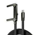 ⚡ Carga Súper Rápida + Soporte Integrado en un Solo Cable