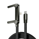 ⚡ Carga Súper Rápida + Soporte Integrado en un Solo Cable
