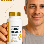 ALIVIO RÁPIDO DEL DOLOR ARTICULAR – Fórmula 4 en 1 (Glucosamina + MSM + Cúrcuma) | FUNRICH: Muévete Sin Dolor