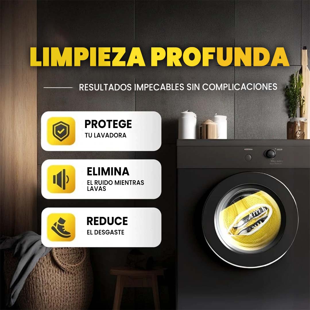 BOLSA PARA LAVADO DE TENIS EN LAVADORA