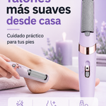 REMOVEDOR ELÉCTRICO DE CALLOS PORTÁTIL | Talones más suaves y cuidados desde casa