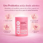 URO™ PROBIÓTICO VAGINAL | CONTROL DEL MAL OLOR Y REGULA EL PH ÍNTIMO + ENVÍO GRATIS🎁