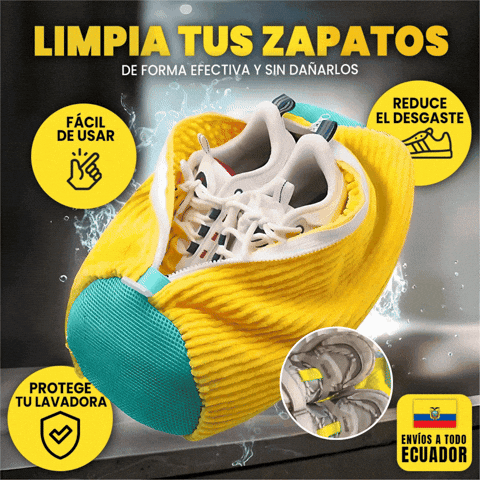 BOLSA PARA LAVADO DE TENIS EN LAVADORA
