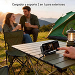 ⚡ Carga Súper Rápida + Soporte Integrado en un Solo Cable